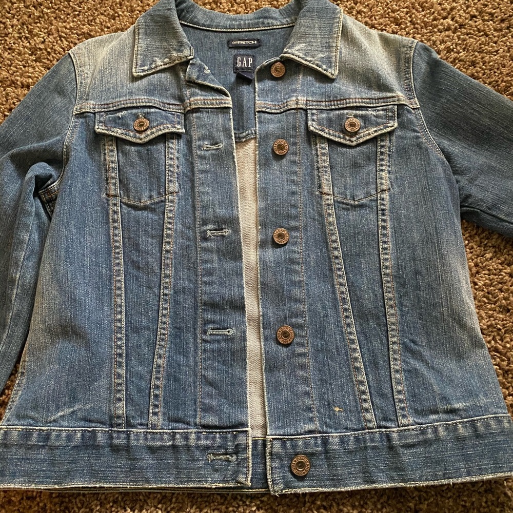 Gap jean jacket .. size M